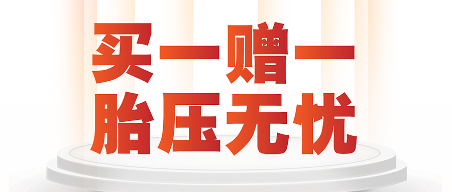 买一赠一，胎压无忧！2022年终大赠送！现在开启！